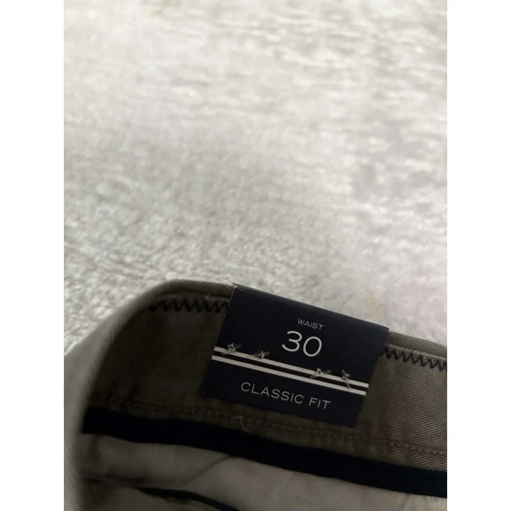 New Nautica Classic Fit Khaki Chino Shorts‎ Size 30 Balticbrow NWT